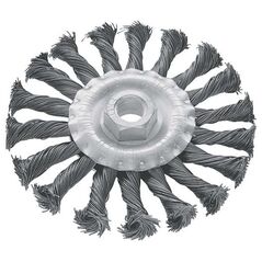 Modeco Szczotka druciana tarczowa do szlifierki stalowa 150mm - MN-69-114