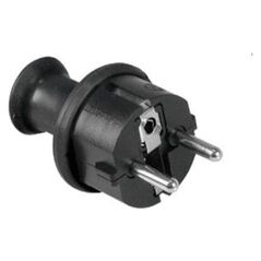 Opal Wtyczka prosta rozbieralna WT-40H 16A IP44 czarna
