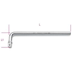 Beta Tools Pokrętło fajkowe typu L 1/2" 230mm (009200858)