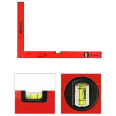 AWTools Kątownik 90° z poziomicą 60 x 120cm (AW30110)
