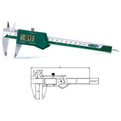 Insize Suwmiarka elektroniczna maua ze śrubą zakres pomiaru 0-150 mm / 0-6" insize (1108-150w)