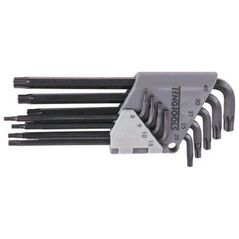 Teng Tools Zestaw kluczy trzpieniowych torx typ L T8 - T40 z otworem 9szt. (116600107)