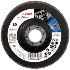 Bosch Tarcza szlifierska listkowa Best for Metal 125x80 prosta (2608607328)