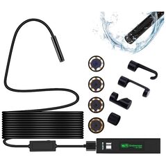 Xrec Endoskop / Kamera Inspekcyjna / Wi-fi Usb 1200p 8mm - 10 Metrów