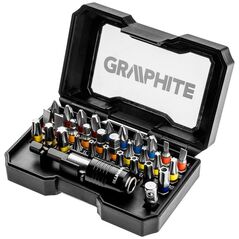 Graphite końcówki wkrętakowe zestaw 32 sztuk (56H608)