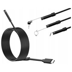 Xrec endoskop kamera Inspekcyjna usb type-c 5m sztywny kabel (SB5239)