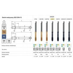 Fanar WYGNIATAK M 6 DIN 371-C 6HX SR HSSE-PM WGN TiCN