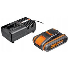 Worx akumulator 20V 2,0Ah + ładowarka 2a (WA3601)