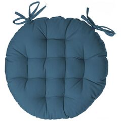 Atmosphera Stylowa morska poduszka wiązana na krzesło 38 cm