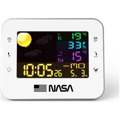 Stacja pogodowa NASA NASA Stacja Pogody Pogodowa 6'' 7w1 Kolorowa WS500