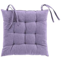 Douceur d`Interieur PODUSZKA NA KRZESŁO MISTRAL - LILA 40x40