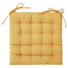 Atmosphera Poduszka na krzesło kwadrat 38cm żółta