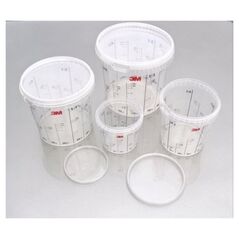 3M Pokrywki do kubków do mieszania lakieru 870 ml
