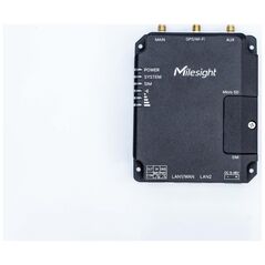 MILESIGHT Milesight UR32 Przemysłowy Router LTE z WiFi 2 * 10/100Mbps Aluminiowa Obudowa Dual Sim RS232 RS485 DI DO TCP UDP Modbus MQTT