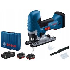 Bosch WYRZYNARKA GST 185-LI 2X4.0AH LI-ION UCHWYT "S WALIZKA