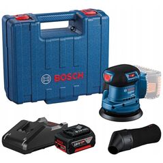 Bosch SZLIFIERKA MIMOSRODOWA FI 125 GEX 185-LI 1x4Ah L-BOXX