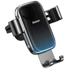 Baseus Car Mount Glaze Gravity Phone holder Black (SUYL-LG01) (BASSUYL-LG01) έως 12 άτοκες Δόσεις