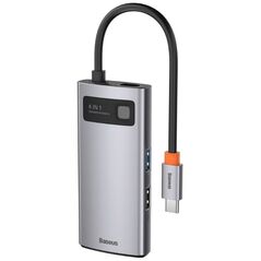 Baseus Hub 4in1Metal Gleam Series, USB-C to USB 3.0 + USB 2.0 + HDMI + USB-C  (CAHUB-CY0G) (BASCAHUB-CY0G) έως 12 άτοκες Δόσεις