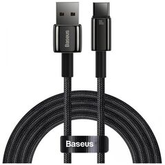 Baseus Tungsten Gold Cable USB to USB-C, 100W, 1m (black) (CAWJ000001) (BASCAWJ000001) έως 12 άτοκες Δόσεις