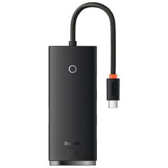 Baseus Lite Series 25cm USB 3.0 Hub 5 Θυρών με σύνδεση USB-C (WKQX030301) (BASWKQX030301) έως 12 άτοκες Δόσεις