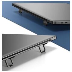 Baseus Slim Laptop Kickstand 2 pcs (Gray) (LUZC000013) (BASLUZC000013) έως 12 άτοκες Δόσεις