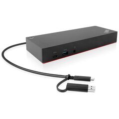 Lenovo ThinkPad Hybrid USB-C / USB-A Docking Station (40AF0135EU) Black έως 12 άτοκες Δόσεις