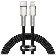 Baseus USB-C cable for Lightning Cafule 20W 1m Black (CATLJK-A01) (BASCATLJK-A01) έως 12 άτοκες Δόσεις
