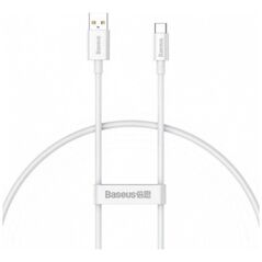 Baseus Cable USB do USB-C Superior 100W 0.25m (white) (P10320102214-00) (BASP10320102214-00) έως 12 άτοκες Δόσεις