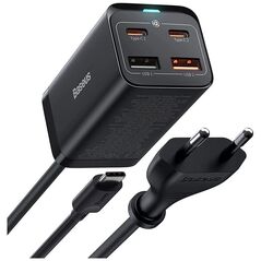 Baseus Φορτιστής Χωρίς Καλώδιο 65W Quick Charge 4.0 Μαύρος (CCGP040101) (BASCCGP040101) έως 12 άτοκες Δόσεις