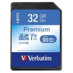 Karta Verbatim Premium SDHC 32 GB Class 10 UHS-I/U1 V10 (43963)