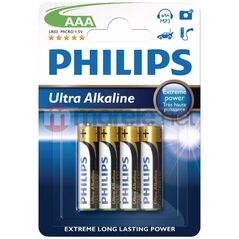 Philips Bateria Ultra AAA / R03 4 szt.