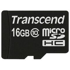 Karta Transcend 133x MicroSDHC 16 GB Class 10  (TS16GUSDC10)