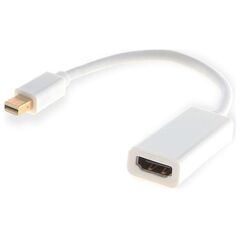 Adapter AV Savio DisplayPort Mini - HDMI Biały (CL-57)