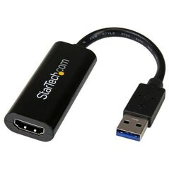 Adapter USB StarTech USB - HDMI Czarny  (USB32HDES)