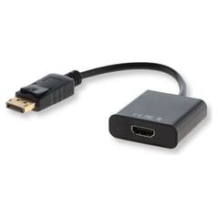 Adapter AV Savio DisplayPort - HDMI Czarny (CL-55)