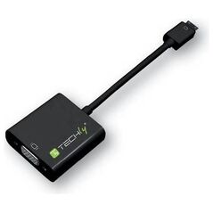 Adapter AV Techly HDMI Mini  - D-Sub (VGA) czarny (302921)