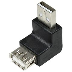 Adapter USB LogiLink USB - USB Czarny  (AU0025)