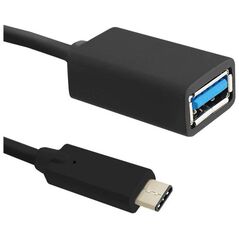 Adapter USB Qoltec Czarny  (50485)