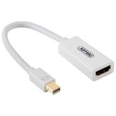 Adapter AV Unitek DisplayPort Mini - HDMI biały (Y-6331)