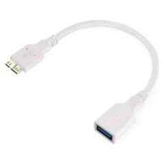 Adapter USB Savio CL-87 microUSB 3.0 - USB Biały  (SAVIO CL-87)