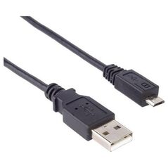 Kabel USB PremiumCord USB-A - microUSB 2 m Czarny (296010320963)