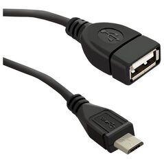 Adapter USB Qoltec Czarny  (50404)