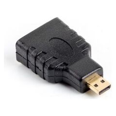 Adapter AV Lanberg HDMI Micro - HDMI czarny (AD-0015-BK)