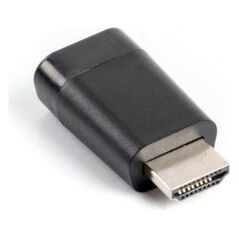 Adapter AV Lanberg HDMI - D-Sub (VGA) czarny (AD-0016-BK)