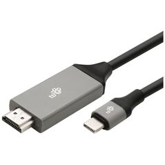 Kabel USB TB Print USB-C - HDMI 2 m Srebrny (AKTBXVH1P20C20B)