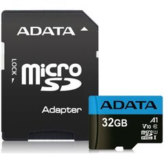 Karta ADATA Premier MicroSDHC 32 GB Class 10 UHS-I/U1 A1 V10 (AUSDH32GUICL10A1-RA1)