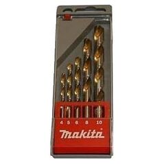 Wiertło Makita do metalu HSS walcowe 4 5 6 10 8mm zestaw (D-30514)