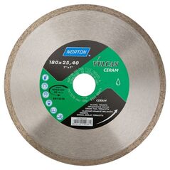 Norton Clipper Tarcza diamentowa pełna PRO CERAMIC H10  250x25.4 (70184625097)