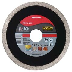 Modeco Ściernica diamentowa EXPERT pełna 125mm - MN-78-213
