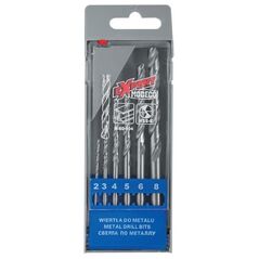 Wiertło Modeco do metalu HSS walcowe 2 4 5 3 6 8mm zestaw (MN-60-904)
